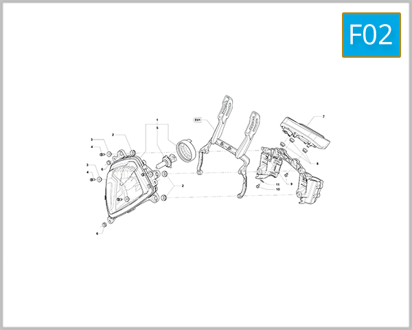F02 - Front Headlight