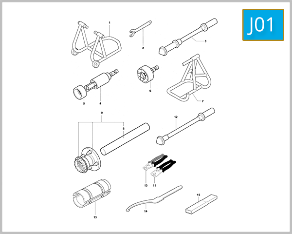 J01 - Service Tools (Frame)