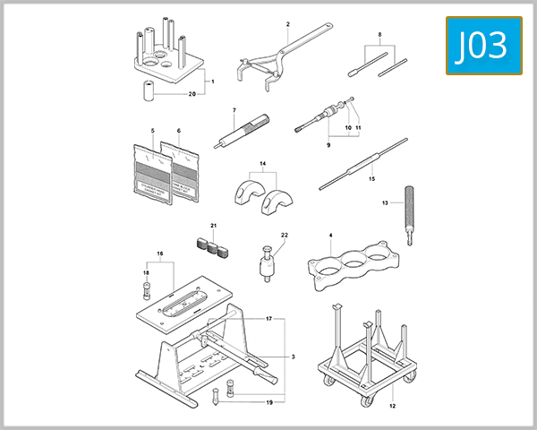 J03 - Service Tools (Engine)