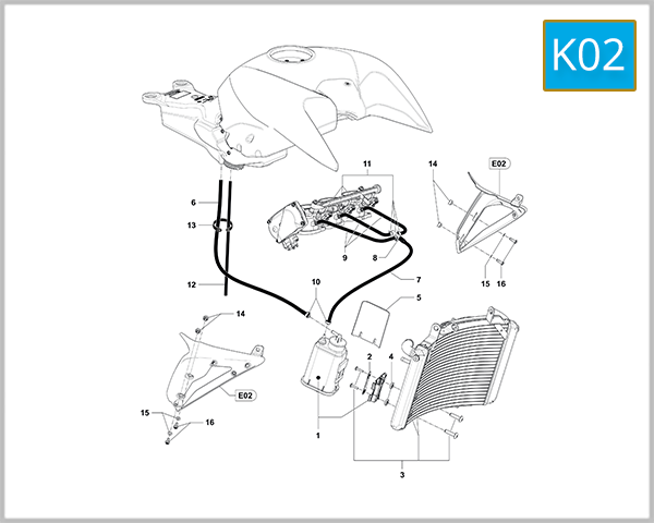 K02 - Carbon Canister Assembly