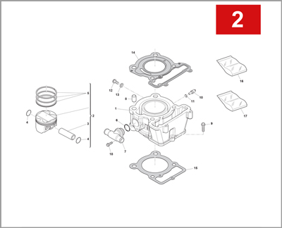 002 - CYLINDER PISTON