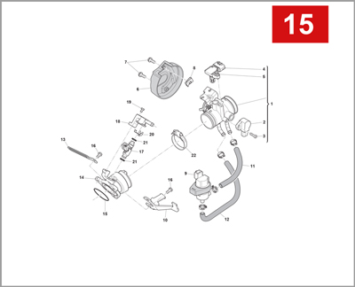 015 - THROTTLE BODY