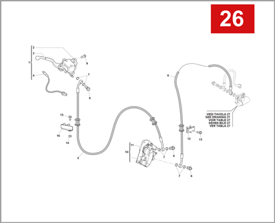 026 - FRONT HYDRAULIC BRAKE