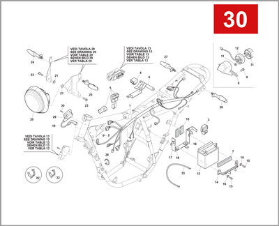 030 - MAIN WIRE HARNESS