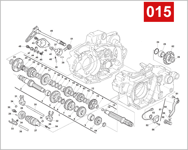 015 - GEARSHIFT MECHANISM