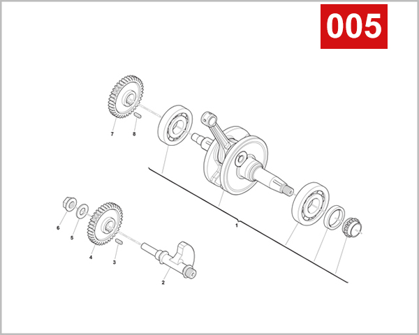 005 - CRANKSHAFT