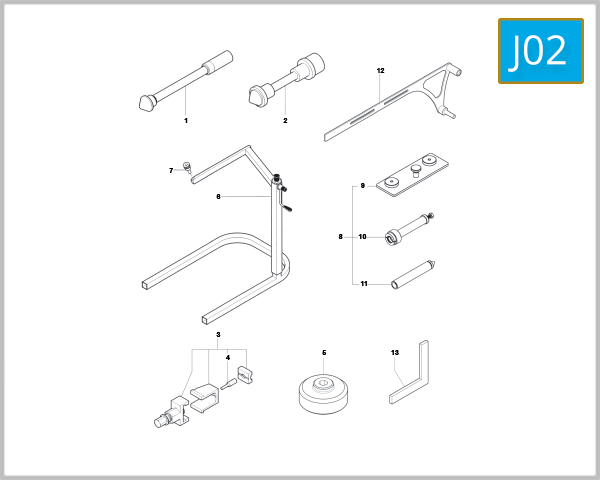 J02 - Service Tools (Frame)