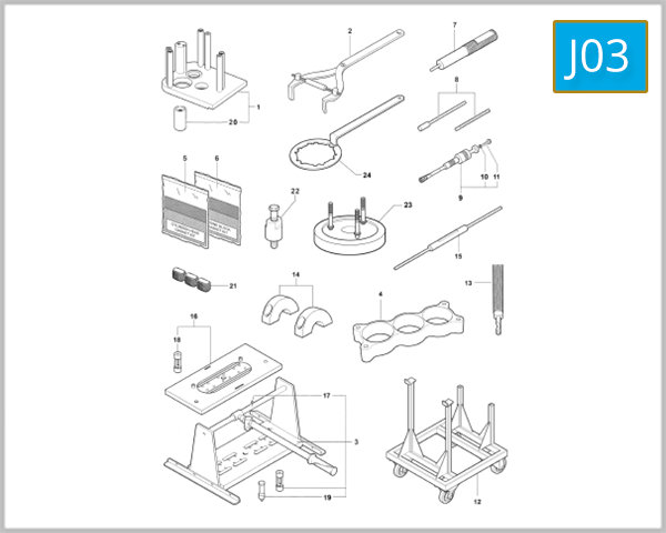 J03 - Service Tools (Engine)