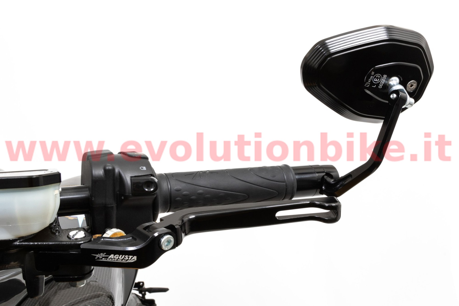 パーツ MV Agusta Corse CNC Mirrors MV Agusta Corse Dragster Bar End CNC Mirrors (pair