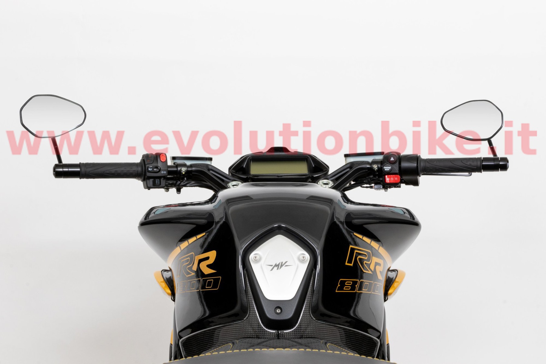 パーツ MV Agusta Corse CNC Mirrors MV Agusta Corse Dragster Bar End CNC Mirrors (pair