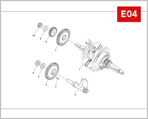 E04 - CRANKSHAFT