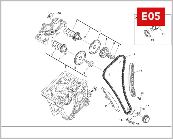 E05 - CAMSHAFT-CHAIN