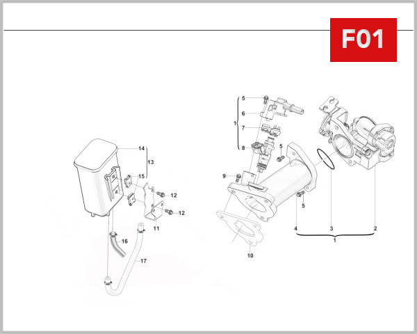 F01 - THROTTLE BODY