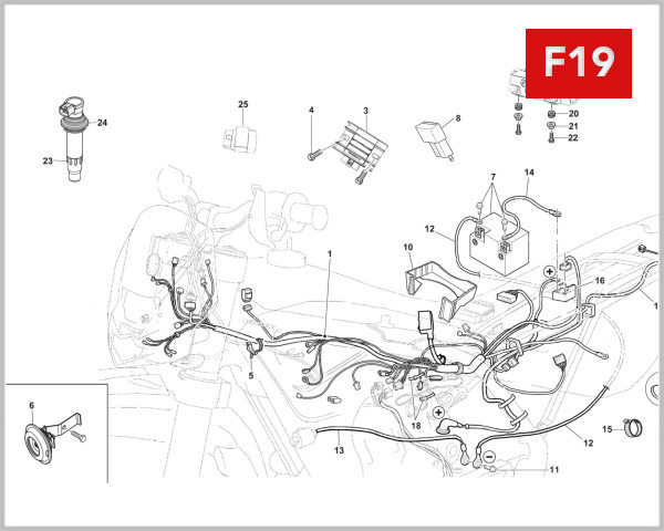 F19 MAIN WIRING HARNESS