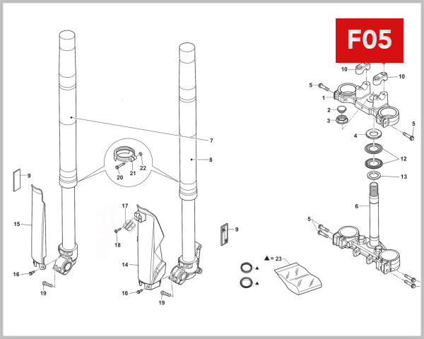 F05 - FRONT FORK