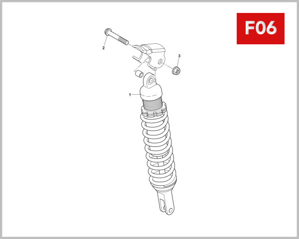 F06 - REAR SHOCK ABSORBER