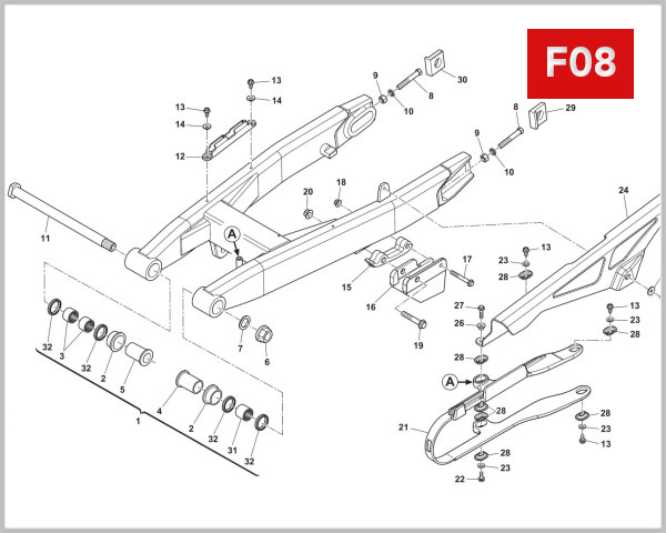 F08 - SWINGARM