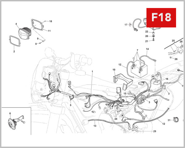 F18 - WIRE HARNESS