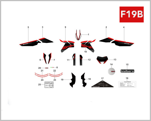 F19B - EMBLEM RED VERSION MY 2023
