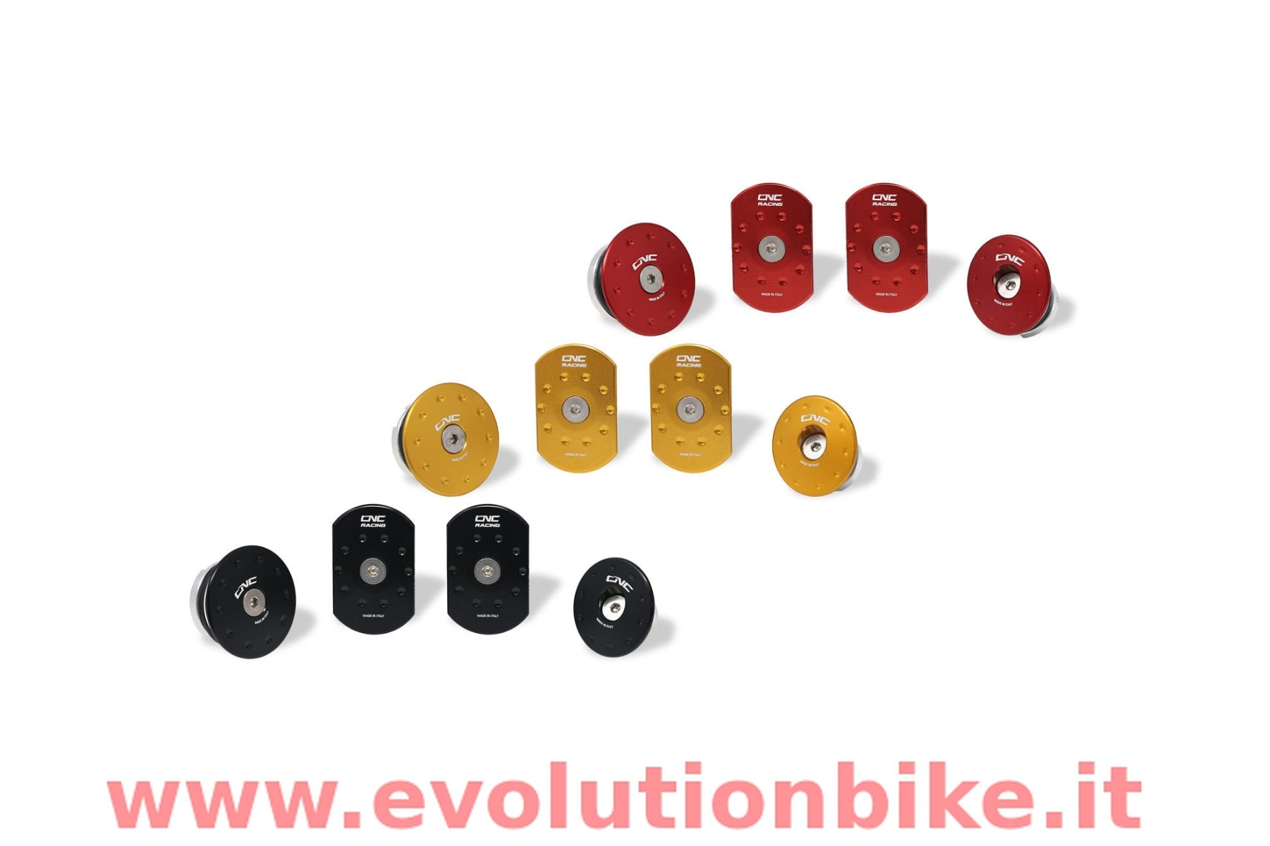 CNC Racing Frame Caps Kit MV Agusta - Frame Side Plate